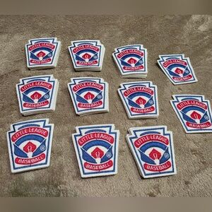 Lot Of 47 Little League Baseball Patches Felt Embroidered